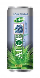 Trobico Aloe vera blueberry flavor alu can 250ml